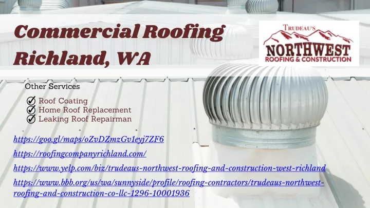 commercial roofing richland wa