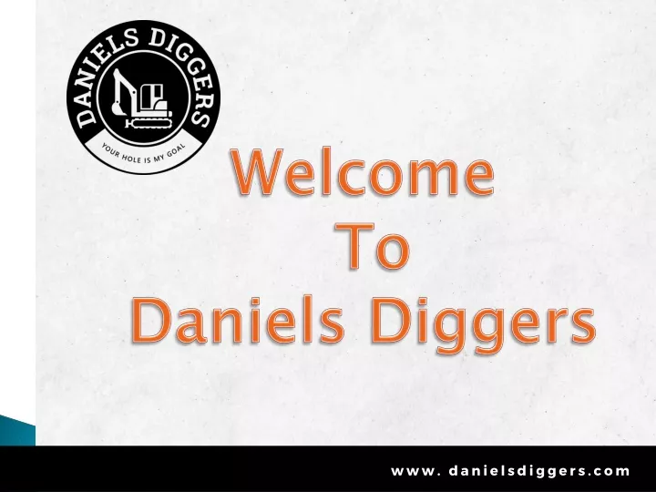 welcome to daniels diggers