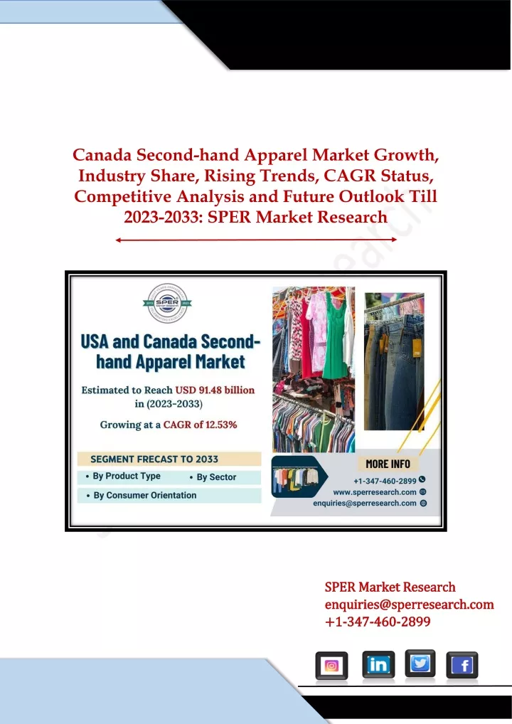 canada second hand apparel market growth industry