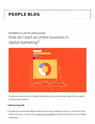 How do I start an online business in digital marketing_ – People Blog