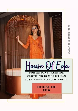 Get New Trendy Women Western Wear Collection For Your All Type Festive Ocassions From House Of Eda