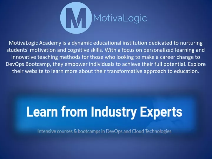 motivalogic academy is a dynamic educational