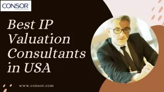 Best IP Valuation Consultant in USA