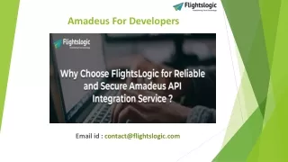 amadeus for developers