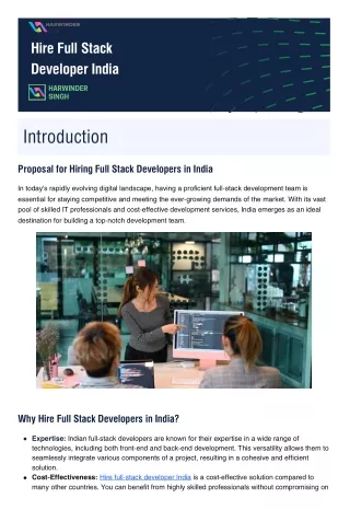 Hire Full Stack Developer India