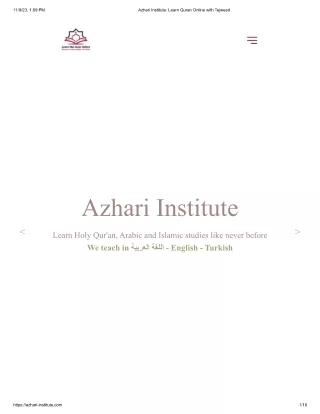 azhari institute