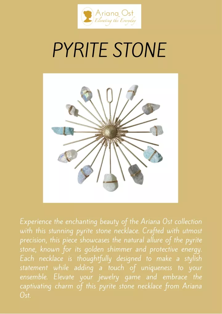 pyrite stone