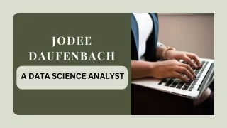JoDee Daufenbach - A Data Science Analyst