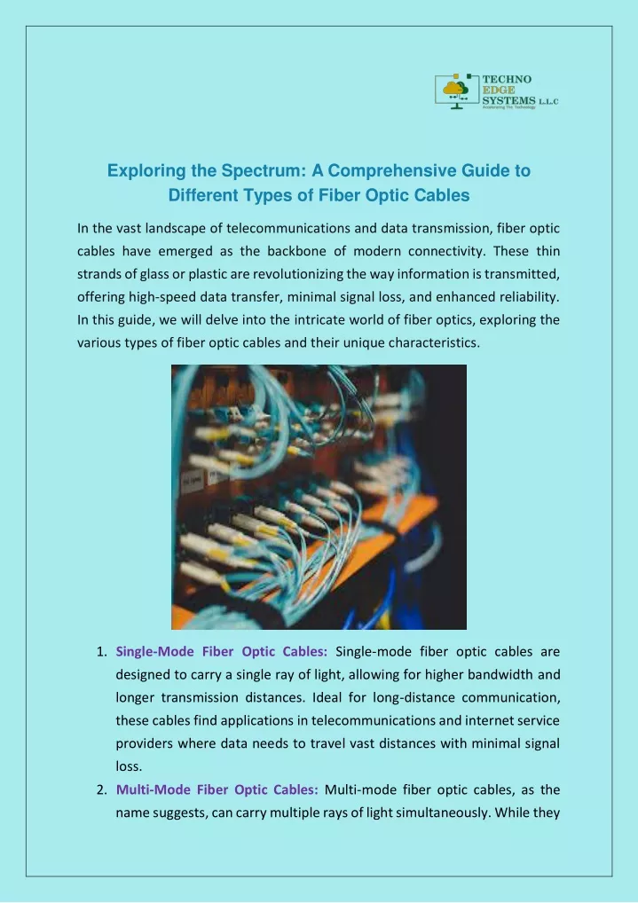 exploring the spectrum a comprehensive guide