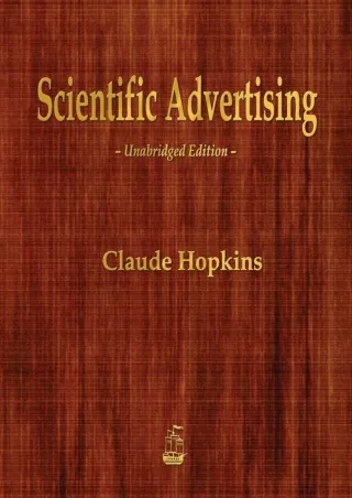 $PDF$/READ/DOWNLOAD Scientific Advertising