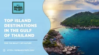 Top Island Destinations in the Gulf of Thailand