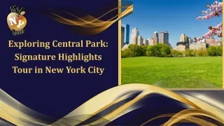 Exploring Central Park Signature Highlights Tour in New York City
