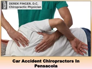 Car accident chiropractors in Pensacola