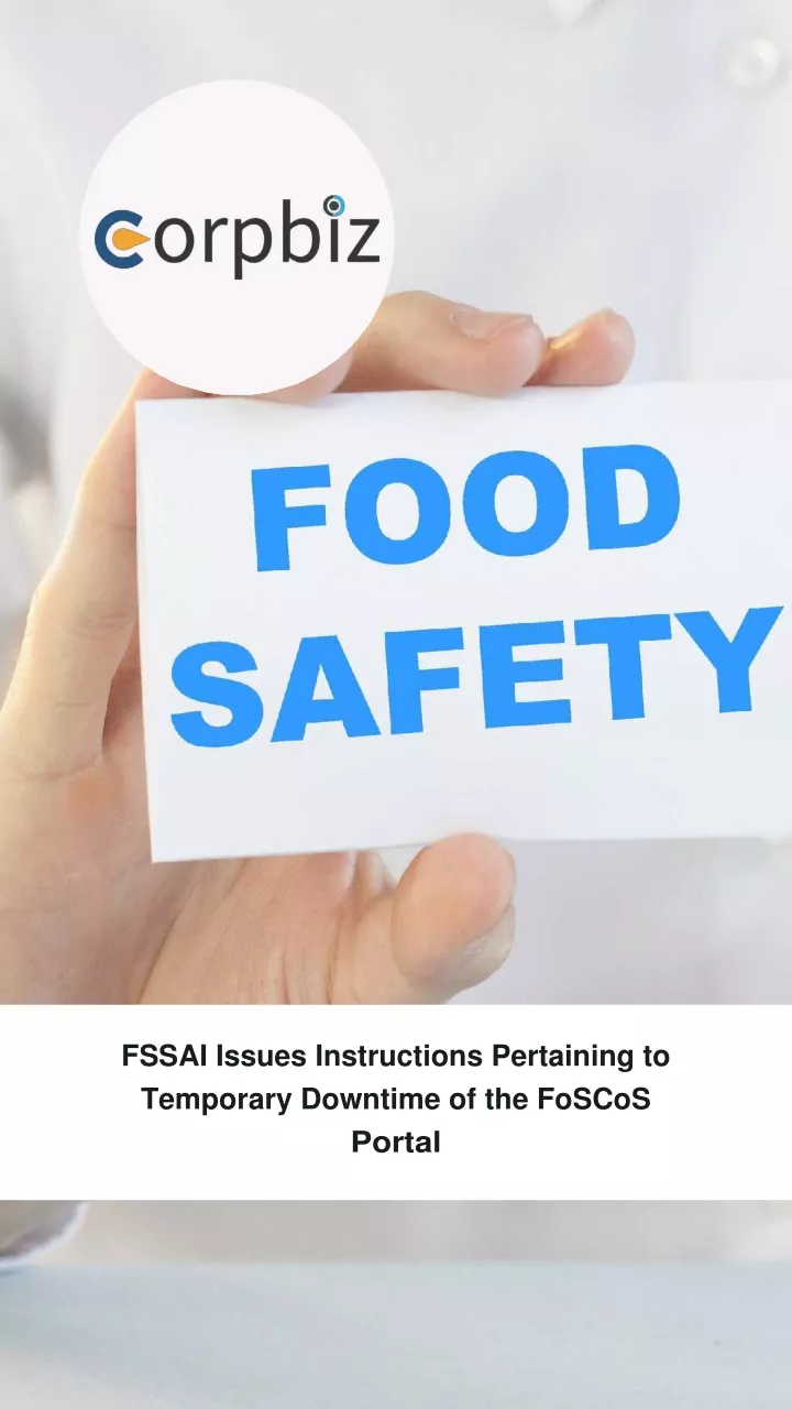 fssai issues instructions pertaining to temporary