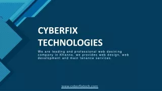 CyberFix Technologies