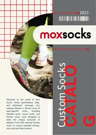 Craft Your Style: MOXSOCKS Custom Socks - Unleash Your Unique Expression