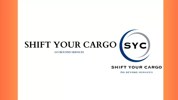 shift your cargo go beyond services