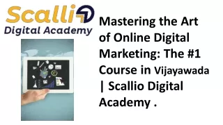 #1 Online Digital Marketing Course in Vijayawada