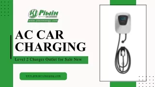 PiWi AC Charging Car: Level 2 Charger Outlet Solutions