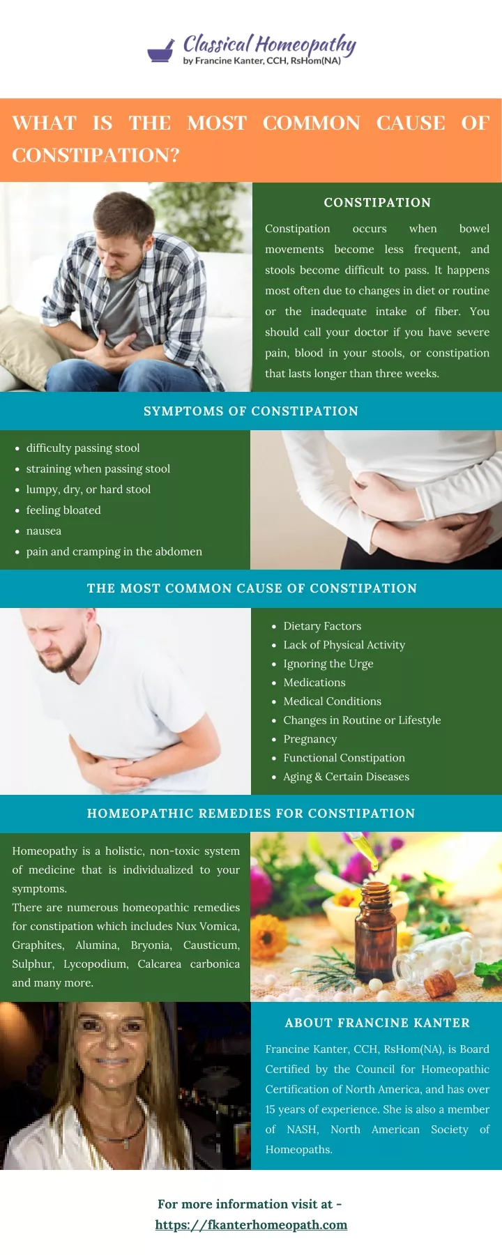 what is the most common cause of constipation