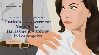 Justice's Empowerment Your Sexual Harassment Attorney in Los Angeles