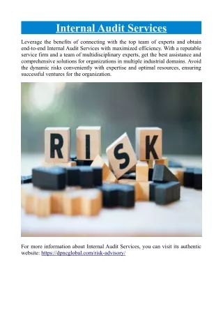internal audit services