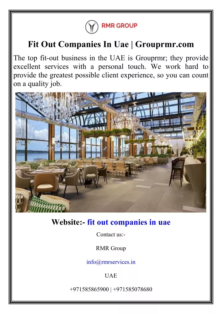 fit out companies in uae grouprmr com