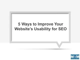 5 Ways to Improve Your Website’s Usability for SEO