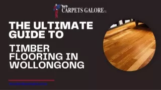 The Ultimate Guide to Timber Flooring in Wollongong