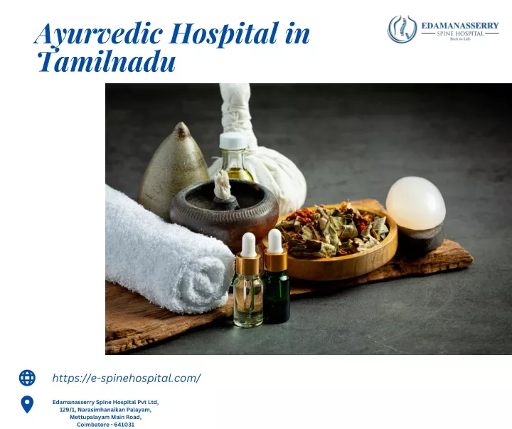 ayurvedic hospital in tamilnadu