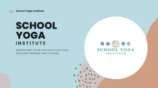 Transformative Yoga Teacher Training in Mexico with School Yoga Institute