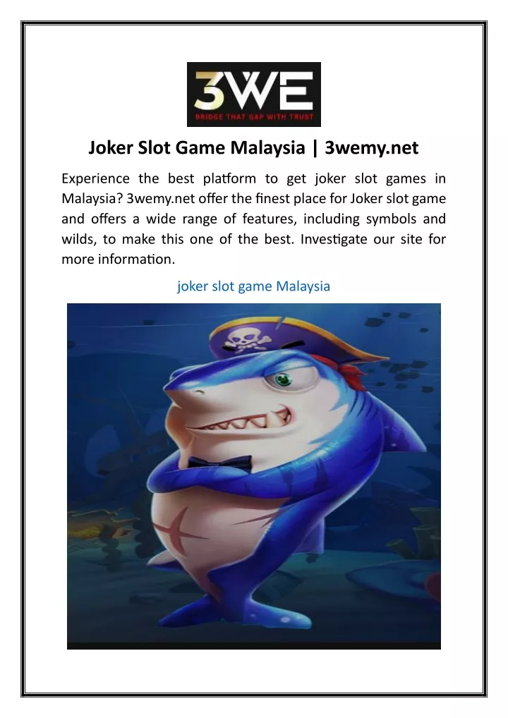 joker slot game malaysia 3wemy net