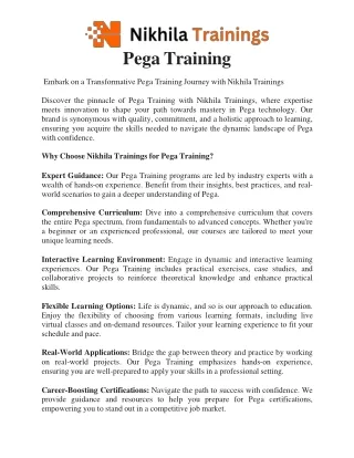 pega training (2)