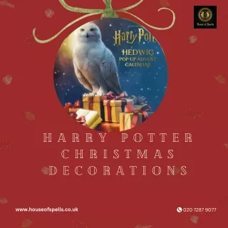 Harry Potter Christmas Decorations | House of Spells