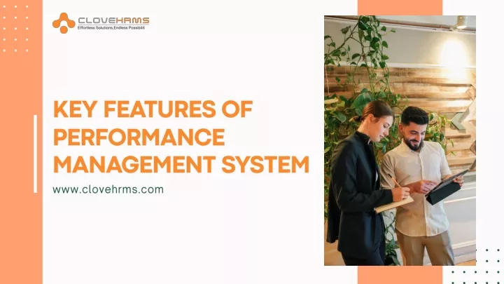 key features of performance management system
