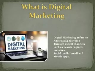 Digital Marketing