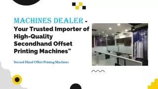 Heidelberg CD 102-6 LX: Second-Hand Offset Printing Machines