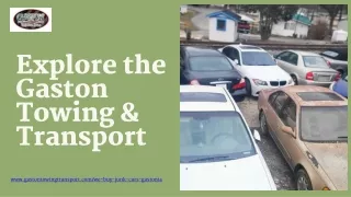 Get Top Junk Car Sale in Gastonia