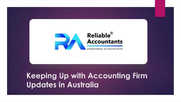 keeping up with accounting firm updates in australia