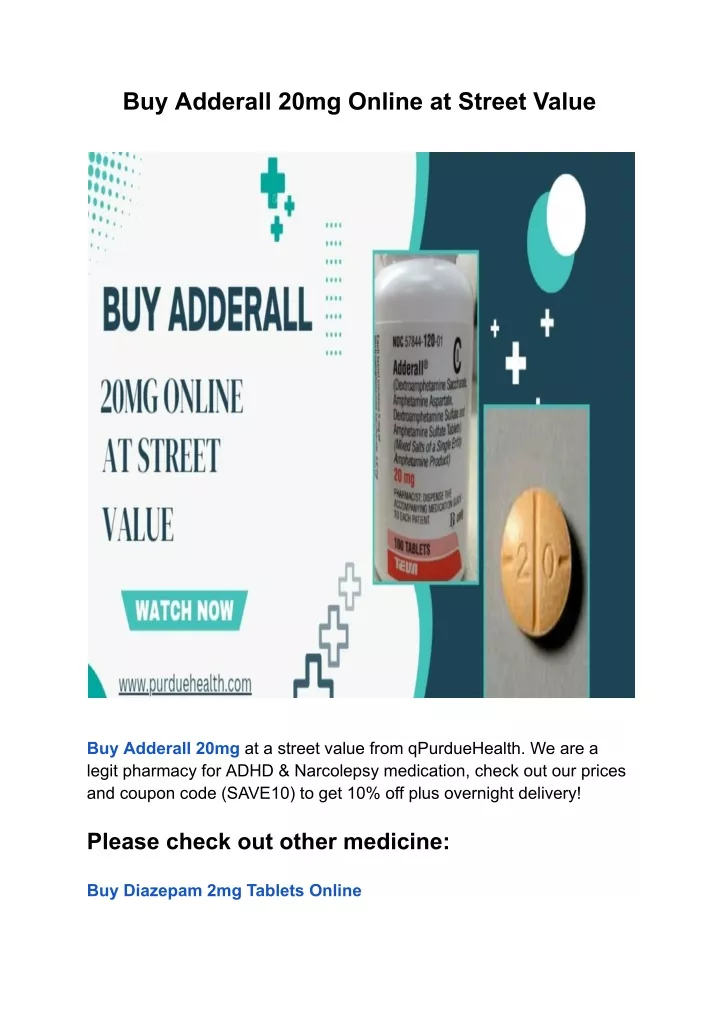 buy adderall 20mg online at street value