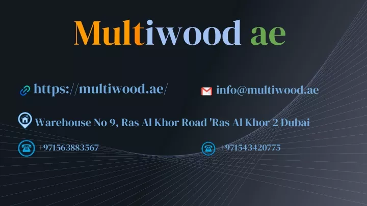 mul t iwood ae