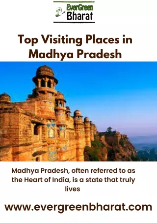 Top Visiting Places in Madhya Pradesh  File