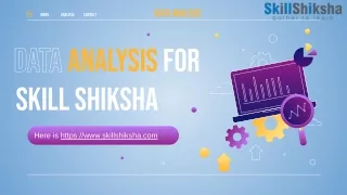 Data Analysis for Business by skill shiksha