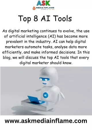 Top 8 AI Tools That Every Digital Marketer Should Know File (2)