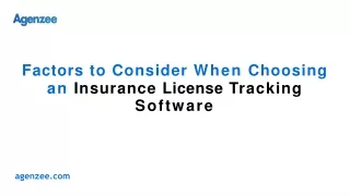 factors to consider when choosing an insurance