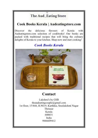 Cook Books Kerala  Audeatingstore.com