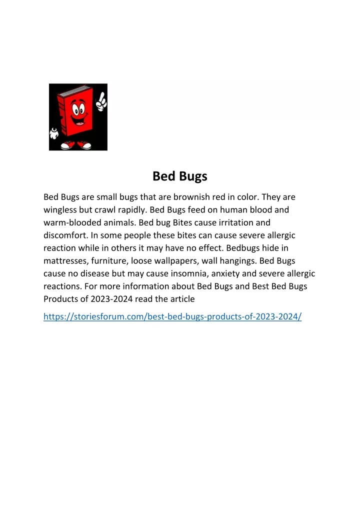 bed bugs