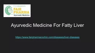 Ayurvedic Medicine For Fatty Liver (1)