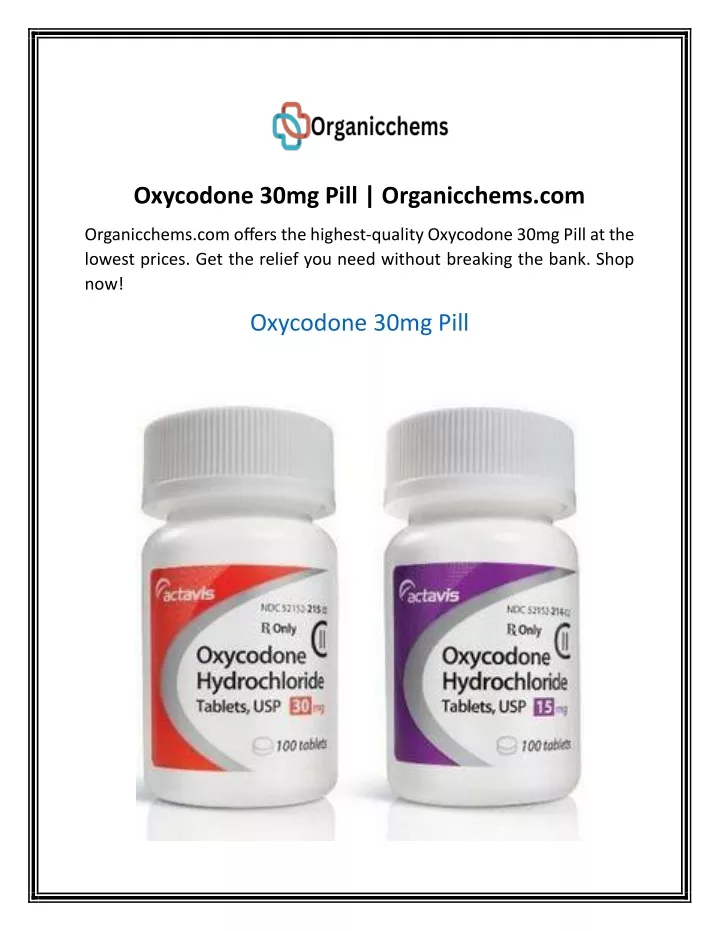 oxycodone 30mg pill organicchems com