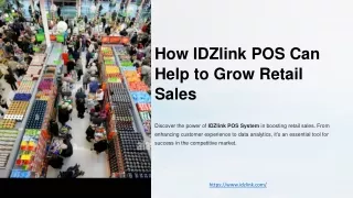 How IDZlink POS Can Help to Grow Retail Sales